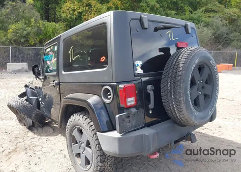 2012 Jeep Wrangler Sahara из США, поврежденный, VIN 1C4AJWBG3CL173612